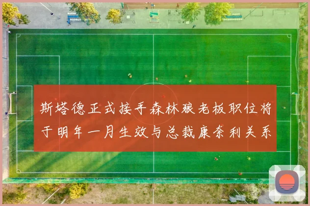 斯塔德正式接手森林狼老板职位将于明年一月生效与总裁康奈利关系紧密
